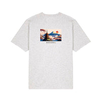 T-Shirt GRIS CHINÉ- TOKYO