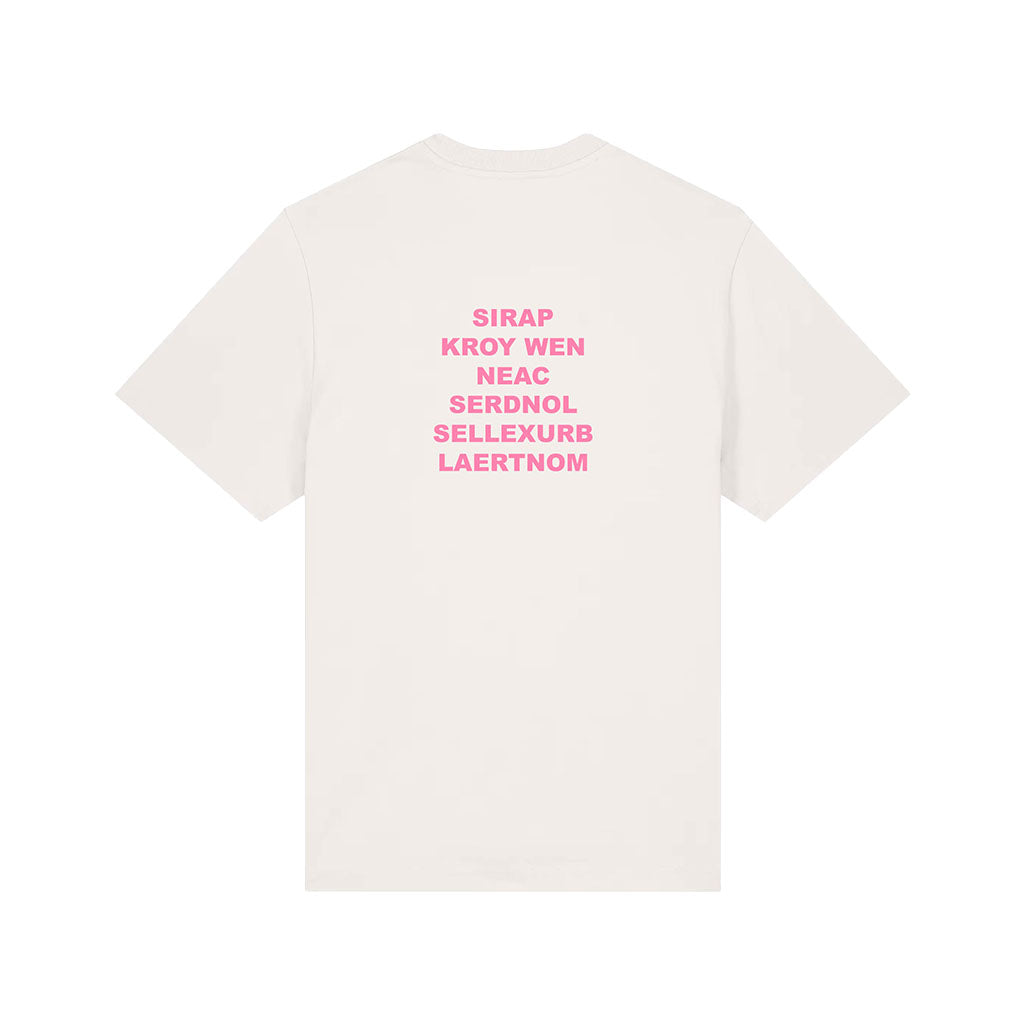 Verlan - T-Shirt Off White (Rose)