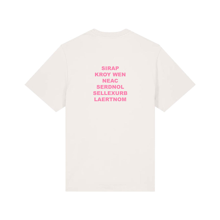 Verlan - T-Shirt Off White (Rose)