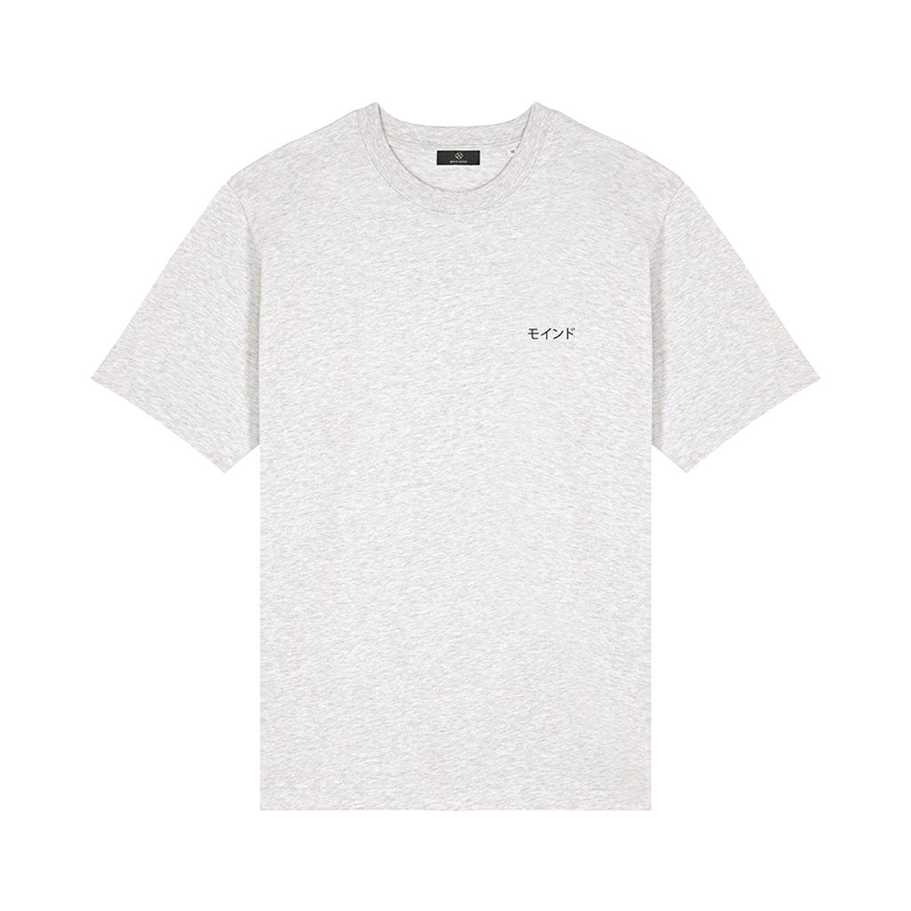 T-Shirt GRIS CHINÉ- TOKYO