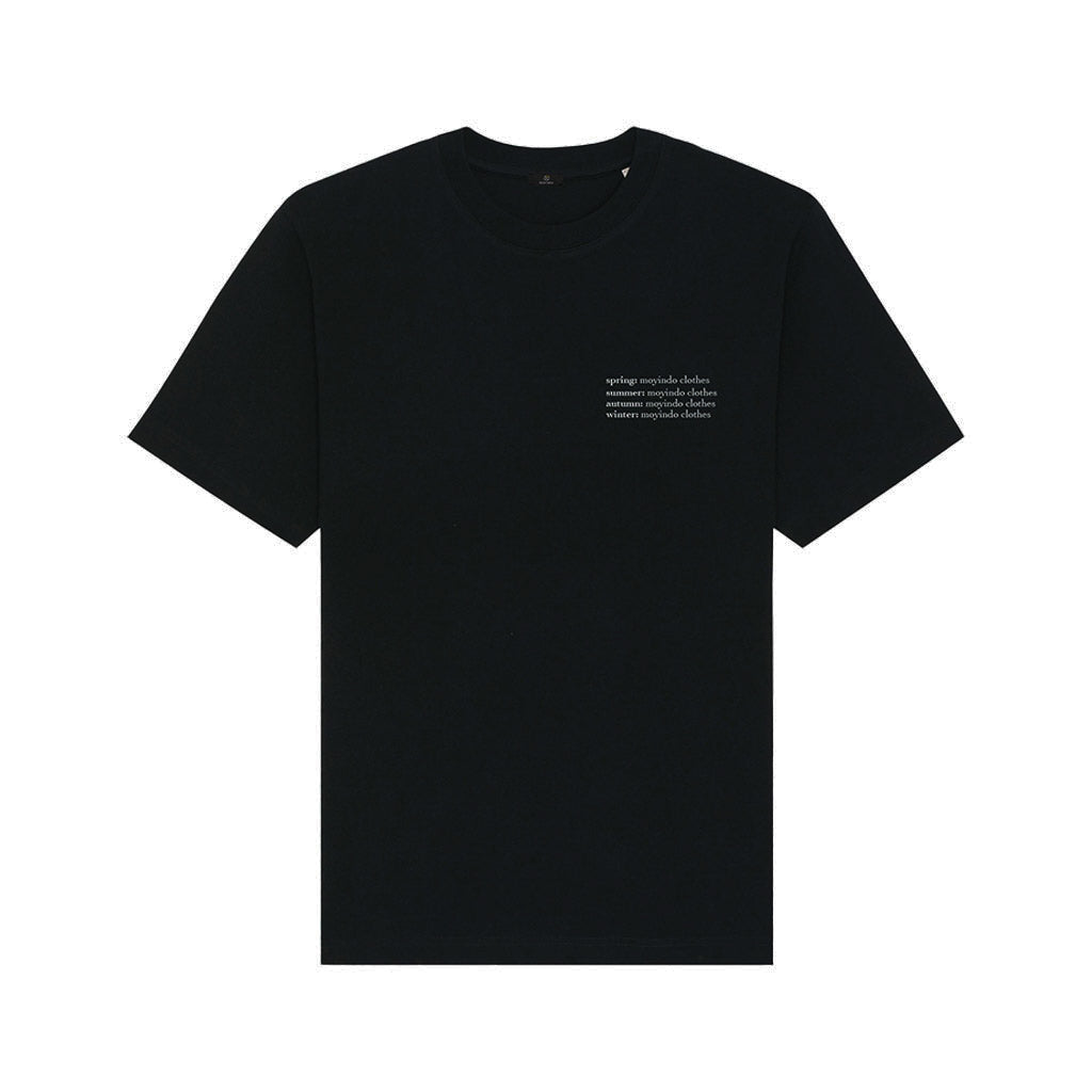 T-shirt Noir MOYINDO SSWA