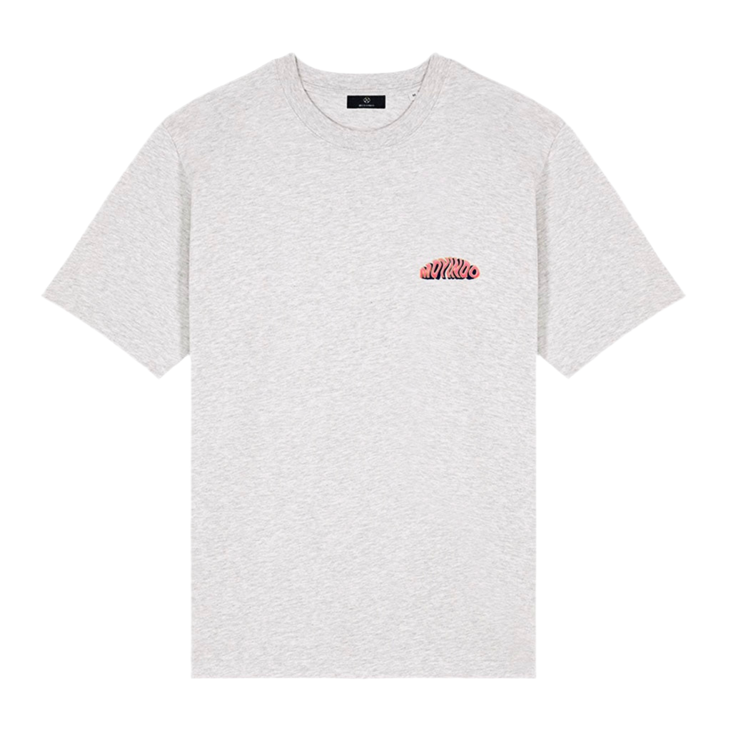 Feeling Groovy - T-Shirt Gris Chiné