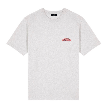 Feeling Groovy - T-Shirt Gris Chiné