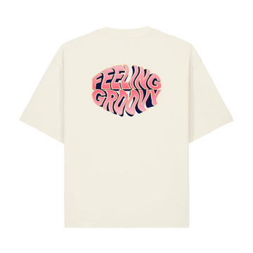 Feeling Groovy - T-Shirt Crème