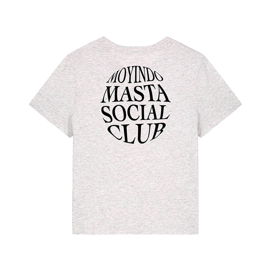 MASTA SOCIAL CLUB BLANC CHINÉ FEMME