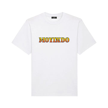 T-Shirt BLANC MOYINDO (FLAMME)